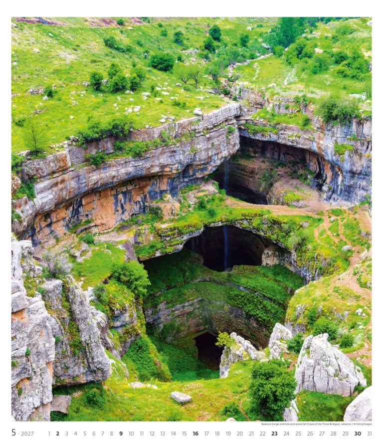 Fotografie místa Vodopád Baatara Gorge pro měsíc Květen